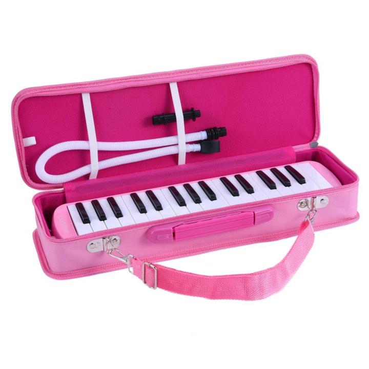 ammoon-32-keys-melodica-pianica-piano-style-keyboard-harmonica-mouth-organ-with-mouthpiece-cleaning-cloth-carry-case-for-kids