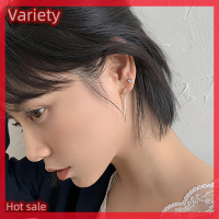 Variety ✨Hot Sale✨ ต่างหูหมุดเกลียวรูปกระดูกรูปพระจันทร์1คู่สำหรับผู้หญิงเด็กผู้หญิงงานเลี้ยงใหม่ของขวัญเครื่องประดับที่ดี