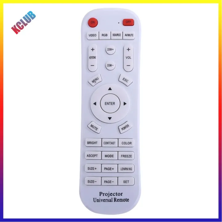 Multifunctional Projector Universal Remote Control Replacement Lazada PH