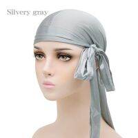 Limited Time Discounts Elasticity Baotou Cap Hair Bands Simulation Silky Durag Long Tail Pirate Hat Headband Turban For Children Kid Rion Accessories