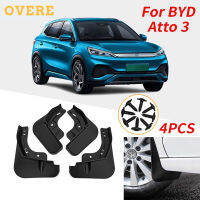 BYD Atto 3บังโคลนสีดำป้องกันรอยขีดข่วนอุปกรณ์เสริมปกป้องรถสำหรับ Atto3หยวนบวก