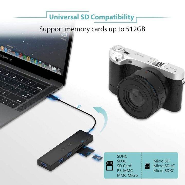 qgeem-usb-c-usb-ฮับ-usb-3-0อะแดปเตอร์ศูนย์กลาง-usb-usb-ฮับ-usb-usb-เครื่องอ่านการ์ดแยกชนิด-c-สำหรับแมคบุ๊กโปรแอร์-m1-m2-xiaomi-แล็ปท็อป-sd-micro-พอร์ท-sd-feona