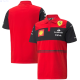 【high quality】  F1 Ferrari Charles Leclerc Team Printed Polo Shirt 2022 2023