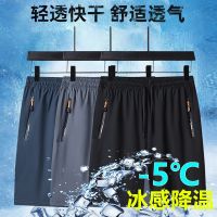 [COD] [High Quality] leisure sports large size high elastic breathable mens ice quick-drying beach