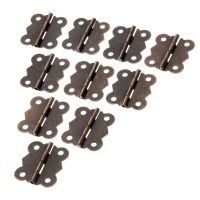 【LZ】tangzhang04713itq 10kits Hinges 4 holes Butterfly hinge Antique Bronze Vintage Furniture Hardware Cabinet Cupboard Door Jewelry Wood Box 25x30mm