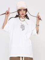 2023 High quality new style naiion chinism heavy ch basic round neck short-sleeved T-shirt mens summer national trend simple printed cotton top