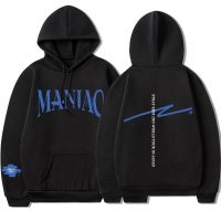 Korean Stray Oddinary Maniac Print Hoodie Mens Keep Warm Sweatshirts Oversized Fashion Pullover Streetwear Size XS-4XL