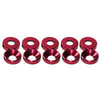 ใหม่อลูมิเนียมอัลลอยด์ M3 Anodized Countersunk สำหรับหัว Bolt Washers ปะเก็น