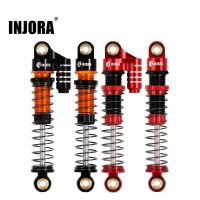 INJORA 45mm Aluminum Threaded Shock Absorber Oil Damper for 1/24 RC Crawler FMS FCX24 Upgrade  Power Points  Switches Savers