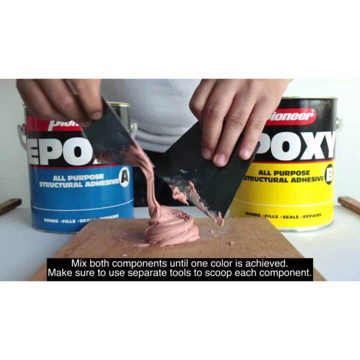 Epoxy All Purpose Pioneer Structural Adhesive Bonds Fills Seals Repair ...