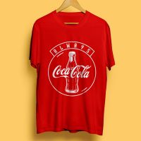 เทศกาลดนตรีสาดน้ำเสื้อยืดผ้าฝ้าย เสื้อเชิ้ต ผ้าฝ้าย ลายขวดโค้ก Coca-cola Always พรีเมี่ยม S2O