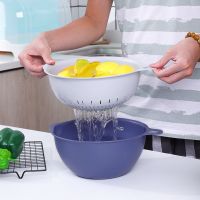 【CW】 Silicone Drain Basket Bowl Washing Storage Strainers Bowls Drainer Vegetable Cleaning Gadgets