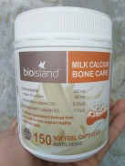 Hỗ trợ xương khớp Viên sữa bổ sung canxi Bio Island Milk Calcium Bone Care