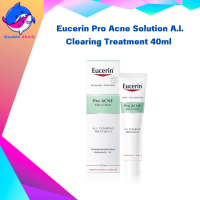 Eucerin Pro Acne Solution A.I. Clearing Treatment 40ml ทรีทเม้นท์ดูแลปัญหาสิว จากยูเซอรินเข้าจัดการหัวสิว สิวอุดตันถึงต้นตอ ช่วยลดความมันในร่องรูขุมขน