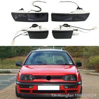 【LZ】✖  4Pcs Car Smoked Front Bumper Fog Light   Turn Signal Lamp for Jetta MK3 Golf 1992-1997