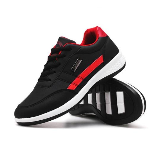 Giày nam thể thao bazas sn2299br đen phối đỏ - ảnh sản phẩm 1
