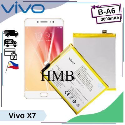 แบตเตอรี่ ใช้สำหรับเปลี่ยน Vivo X7 Original Battery | Model: B-A6 (3000mah) | **แบตเตอรี่รับประกัน 6 เดือน**