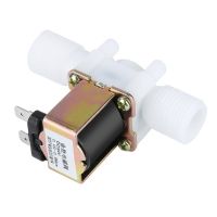 [HOT] 1/2 quot; Plastic Solenoid Valve 12V 24V Magnetic Washing Machine Dispenser Drinking Water Pneumatic Pressure Controller Switch