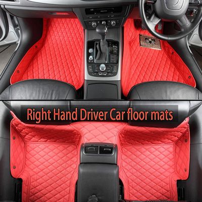 Right hand drive / RHD / UK Car floor mats for Suzuki Alto Jimny Swift SX4 S-cross 5D car styling heavy duty all weather carpet