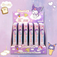 24ชิ้นกล่อง Sanrio Kawaii ปากกาเจลการ์ตูน0.5มม. หมึกสีดำลายเซ็นนักเรียนการเรียนรู้ปากกาเจลอุปกรณ์สำนักงานโรงเรียนขายส่ง