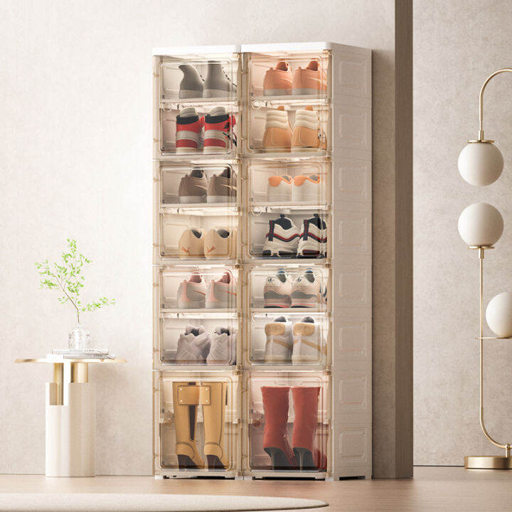 yonuo-ที่เก็บรองเท้า-ตู้รองเท้า-ตู้เก็บรองเท้าpvc-ชั้นวางรองเท้า-shoes-rack-แข็งแรง-ทนทาน-ดีไซต์สวย-กันฝุ่น