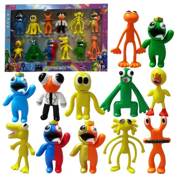 Rainbow Friends Building Blocks Anime Game Character Figure Set