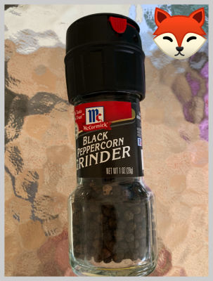 { McCormick } Black Peppercorn Grinder Size 28 g.