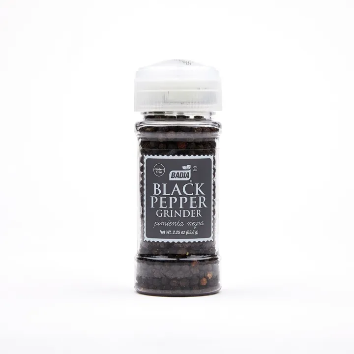 Gluten Free Badia Black Pepper Grinder 63.8 grams ( Product of USA