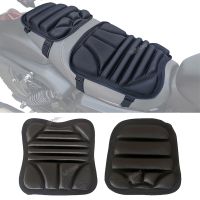 【LZ】 Motorcycle Seat Pad 2 Pcs Motorcycle Pad Gel Cushion Seat Breathable Universal Shock-Absorbing Seat Cover For Advancers Mountain