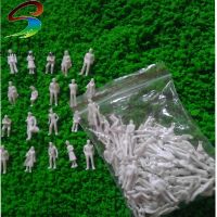 [COD] 300pcs scale 1/50white model plastic figure humans