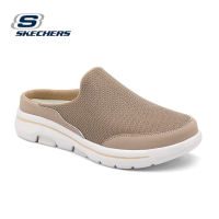 Skechers สเก็ตเชอร์ส รองเท้าผู้ชาย Men GOwalk 6 Cabrio Walking Shoes - 216270-BBK Air-Cooled Goga Mat Dual-Density Outsole, Hyper Pillar Technology, Ortholite, Ultra Go, พร้อมกล่องรองเท้า