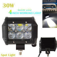 ไฟสปอตไลท์ LED 4นิ้ว30W สำหรับยานพาหนะ2550LM