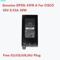 ของแท้ DPSN-35FB อะแดปเตอร์หัวฉีดไฟฟ้าสำหรับไฟเครื่องชาร์จอุปกรณ์ของ CISCO รุ่น56V 0.55A 30W 341-0212-01