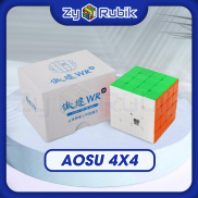 Rubik 4x4 MoYu AoSu WRM 4x4 Không Viền Stickerless Có Nam Châm