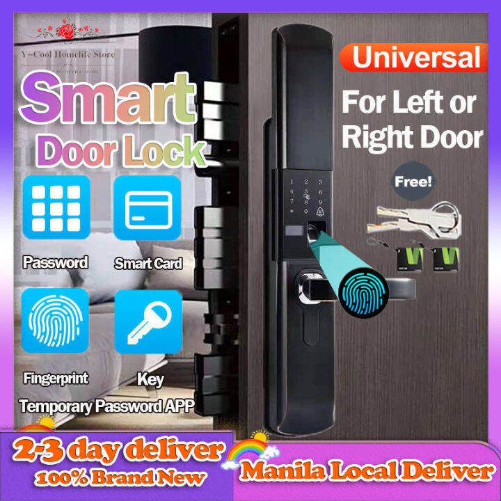 ♔Smart Fingerprint Door Lock Antitheft Lock Door Knob Digital Password