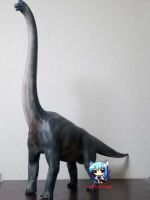 จูราสสิค Juric park world Brachiosaurus ไดโนเสาร์ Dinosaur แบรคิโอซอรัส ไวนิล ฟิกเกอร์ โมเดล vinyl model Figu