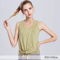 [ Borntobe.] เสื้อแขนกุดออกกำลังกาย ผ้าดี ใส่สบาย หลากสี พร้อมส่ง TM022