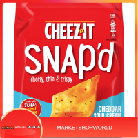 Snapd Cheddar Sour Cream &amp; Onion Cheez-It 212 G. พร้อมส่ง