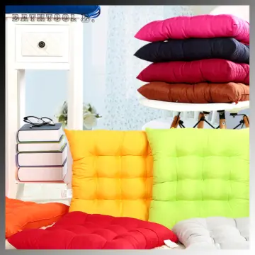 Plain Cotton Soft Seat Pillow Cushion Chair Pad, For Home