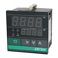 XMT-804คำแนะนำภาษาอังกฤษอัจฉริยะเครื่องมือควบคุมอุณหภูมิ PID SSR PV SV 0-999 96*96มม.