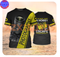 【 xzx180305 】Photographer Custom 3D Shirts Freeze Time Photography Camera t Shirt, Photography Shirt -8