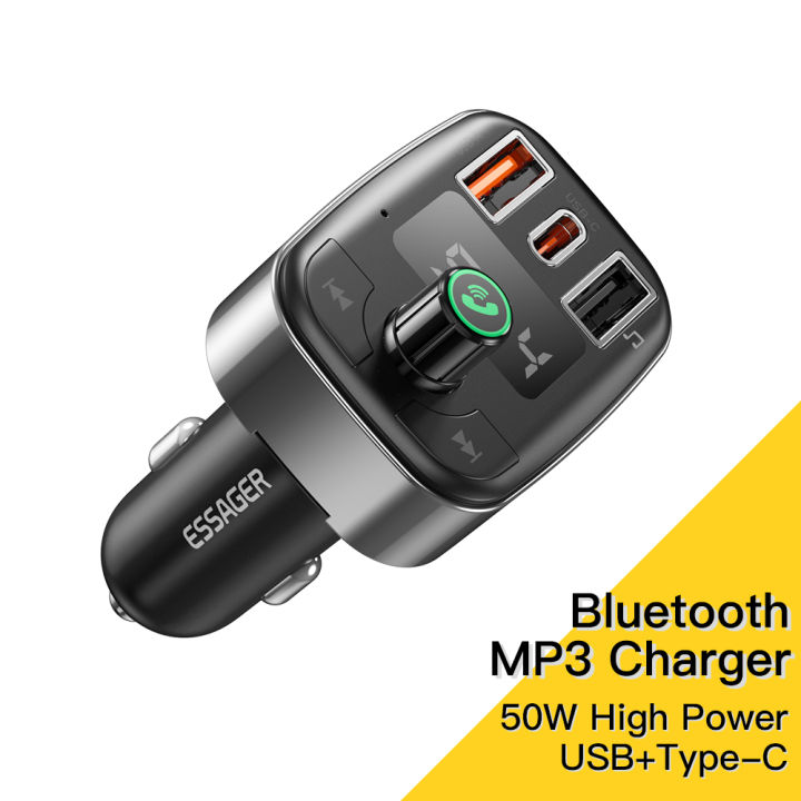 essager-bluetooth-5-0เครื่องส่งสัญญาณ-fm-แฮนด์ฟรีรถวิทยุ-modulator-เครื่องเล่น-mp3พร้อม50w-usb-super-quick-charge-adapter-สำหรับรถยนต์