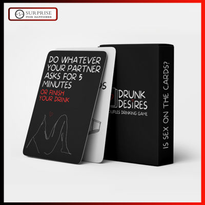 เกมไพ่คู่ Drunk Desires Couples Drinking Game Card Game