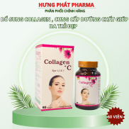 Viên uống trắng da Collagen +C Type 123 sắng đẹp da- Lọ 60v