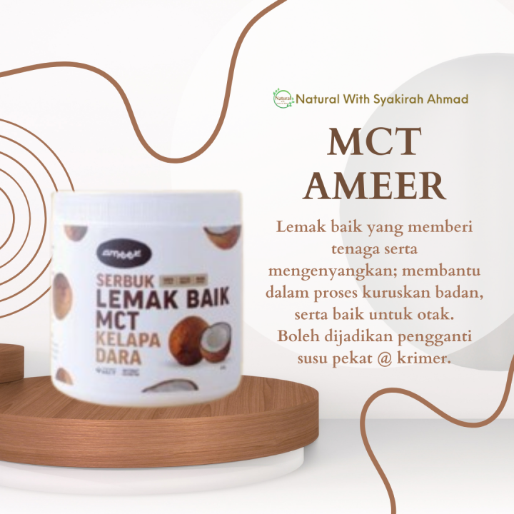 MCT AMEER Lemak Baik Krimer Susu | Lazada