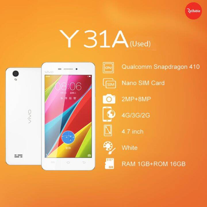 vivo y31 2 16gb