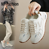 NH Fashion  รองเท้าผ้าใบผญ รองเท้าผ้าใบผู้หญิง รองดท้าผ้าใบ ผญ 2023 NEW  B95F3SI 36Z230909