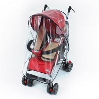 【CW】 Baby Stroller Raincover Dust Universal Strollers Rain Cover Pushchairs Kids Carriage Waterproof Raincoat Windshield Cover