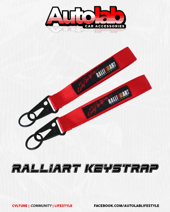 JDM Ralliart Key Strap Lazada PH