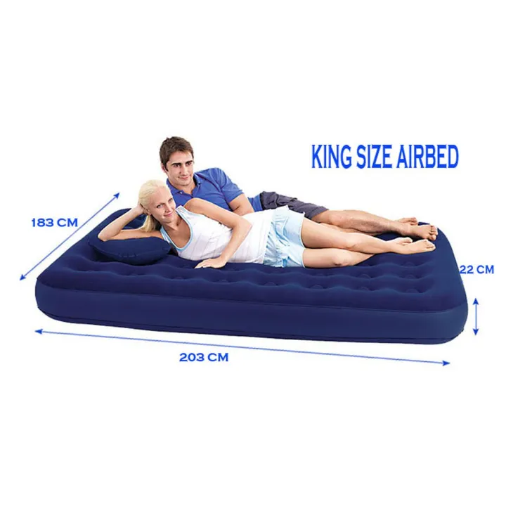 Bestway King Size Air Bed King Bed With FREE Electric Air Pump 67004